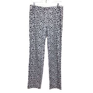 Lena Gabrielle LG Animal Leopard Print Legging Pants 10